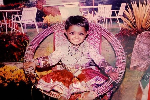 Geeta Rabari Childhood Photo