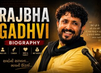 Rajbha Gadhvi Biography 2026: Age, Wife, Net Worth & Family rajbha gadhvi gir official-Songs-life-family-father